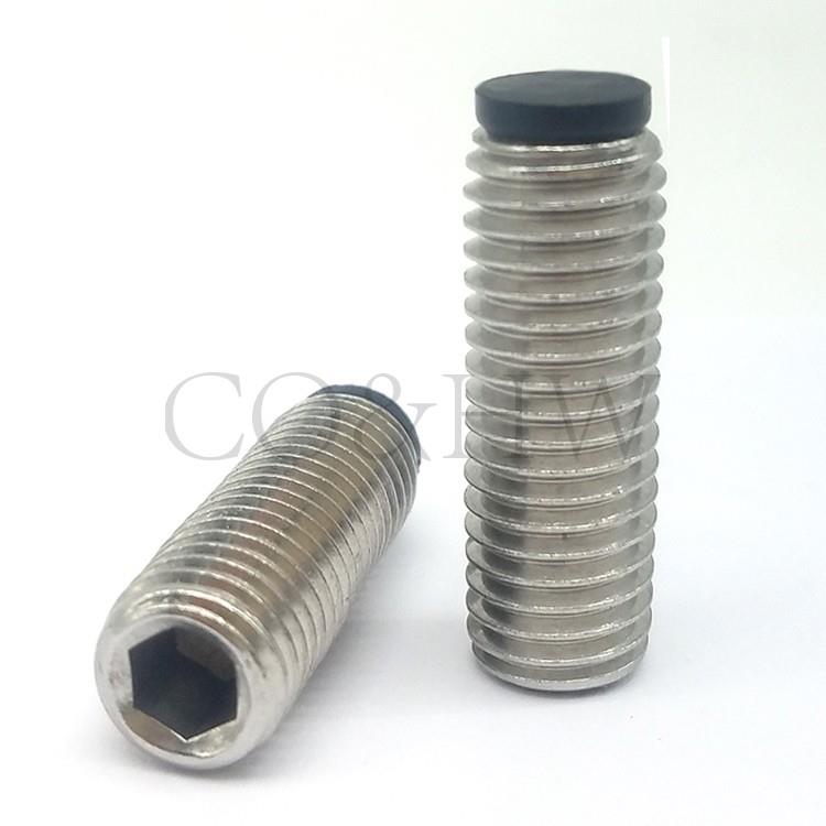(TDA21)带聚氨酯止动螺丝缓冲螺丝SBCTS8/10--10-80 防震机米螺栓