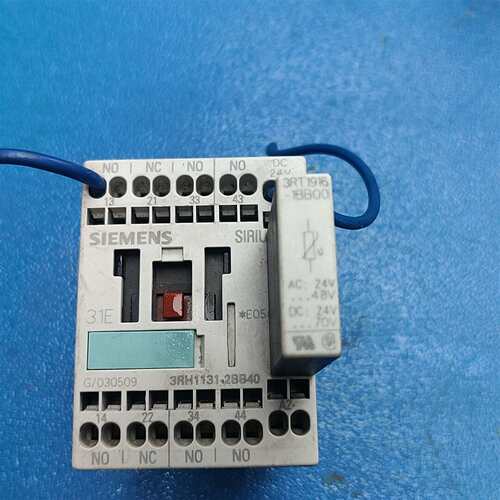 可维修直流接触器3RH1131-2BB40 DC24V议价