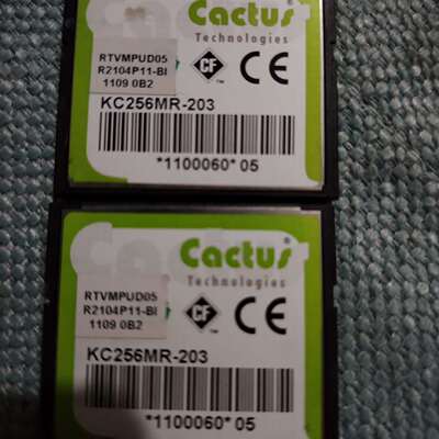 可维修CF卡 256MB 型号KC256MR-203 有两个拆议价