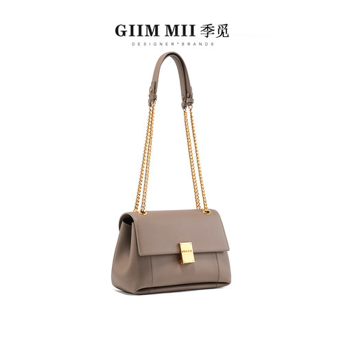 GiiMMii100%头层牛皮腋下包