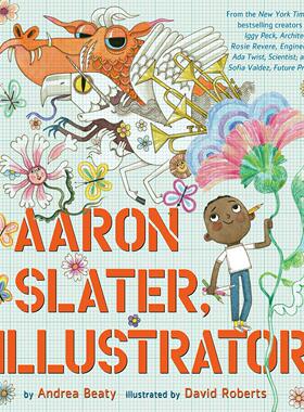 【预售】艾伦斯莱特,插图画家 Aaron Slater, Illustrator 进口书籍 插画书籍