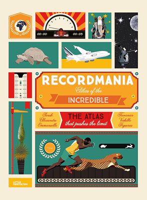 【预售】Recordmania: Atlas of the Incredible  Recordmania：令人难以置信的 进口书籍 童书