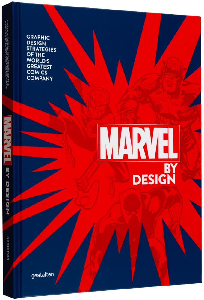 【预售】Marvel By Design：世界最伟大漫画公司的平面设计策略 进口书籍 艺术视觉文化书籍