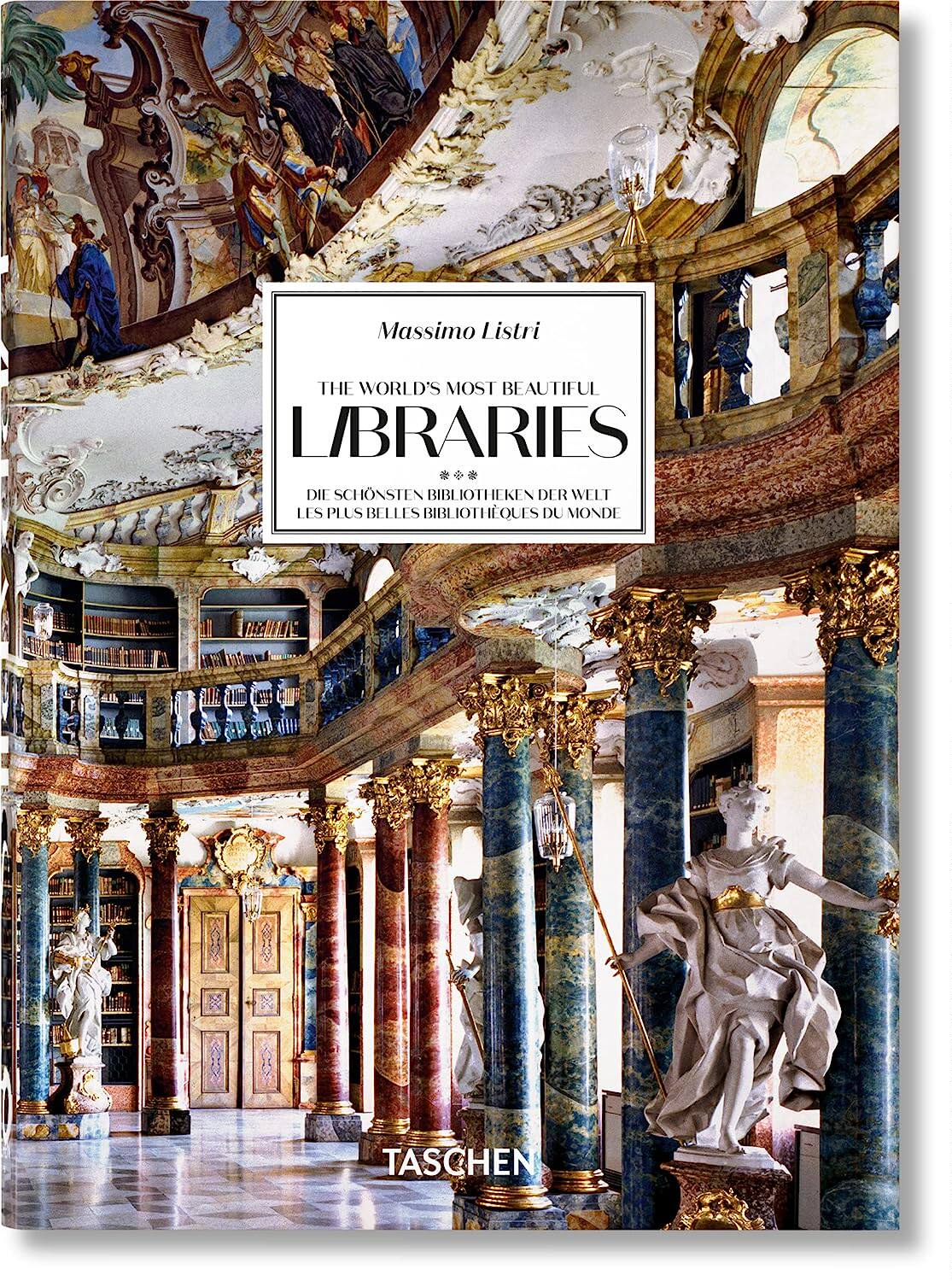 【现货】TASCHEN 马西莫·利斯特里:世界上最美的图书馆 Massimo Listri. 进口原版英文摄影集艺术