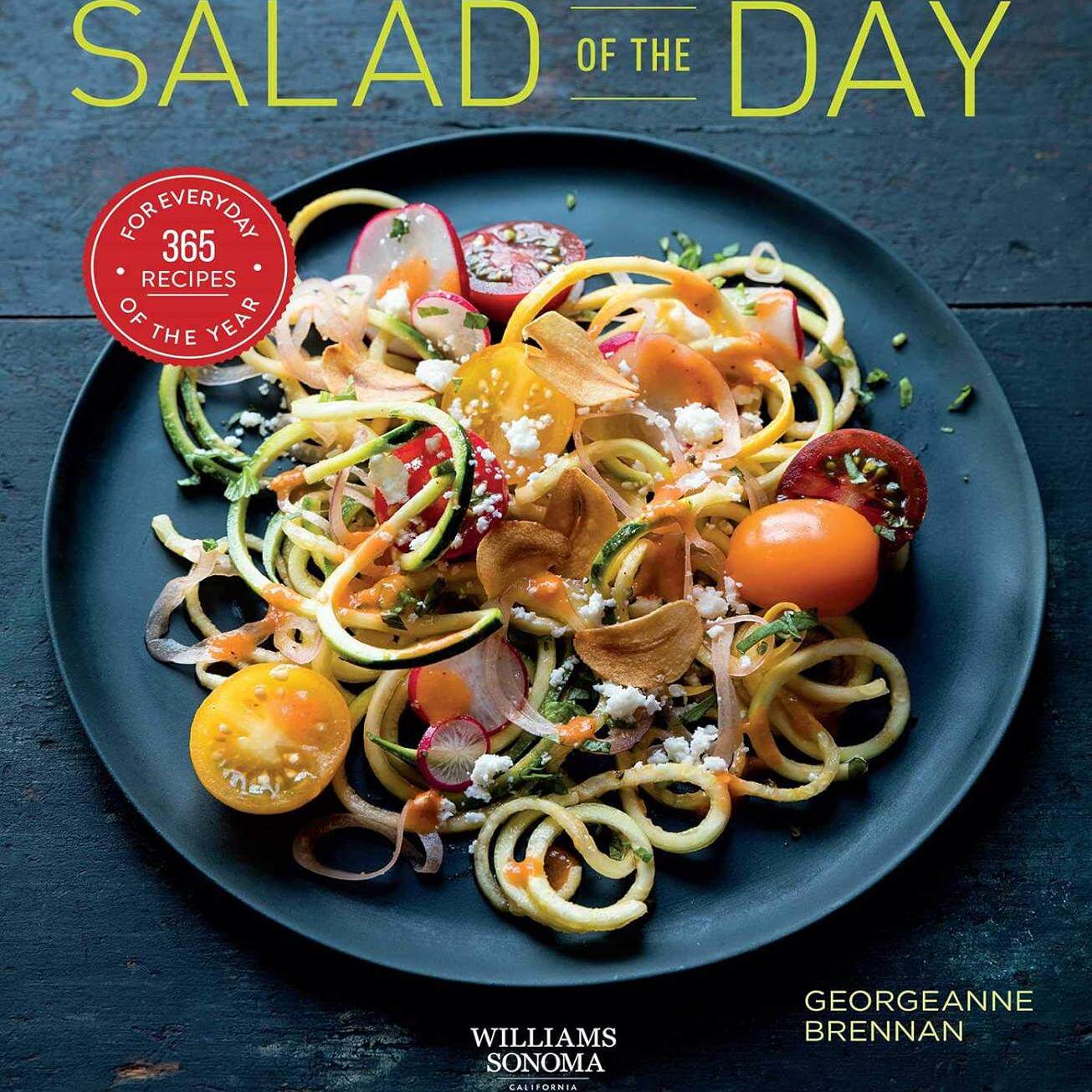【预售】每日沙拉：一年中每一天的 365 道食谱 Salad of the Day 365 Recipes for Every Day of the Year 进口书籍 生活美食书籍