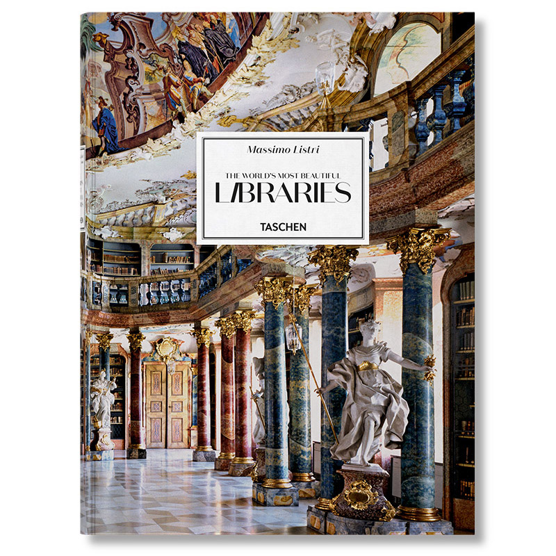The World's Most Beautiful Libraries世界上美丽的图书馆 著名图书馆插图收藏进口原版图书[TASCHEN]