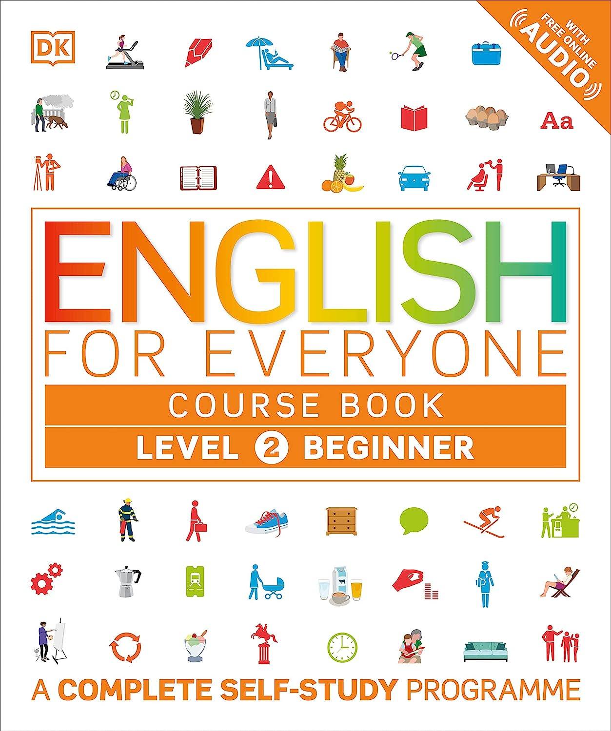 【现货】英文原版DK新视觉 人人学英语2课本DK-English for Everyone L2 Beginner course book英语教材自学入门初级托福雅思用书