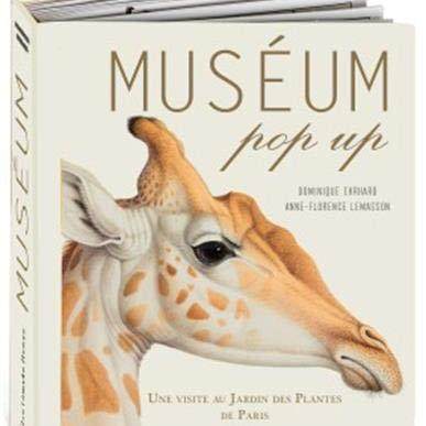 巴黎巴黎植物园自然博物馆立体书