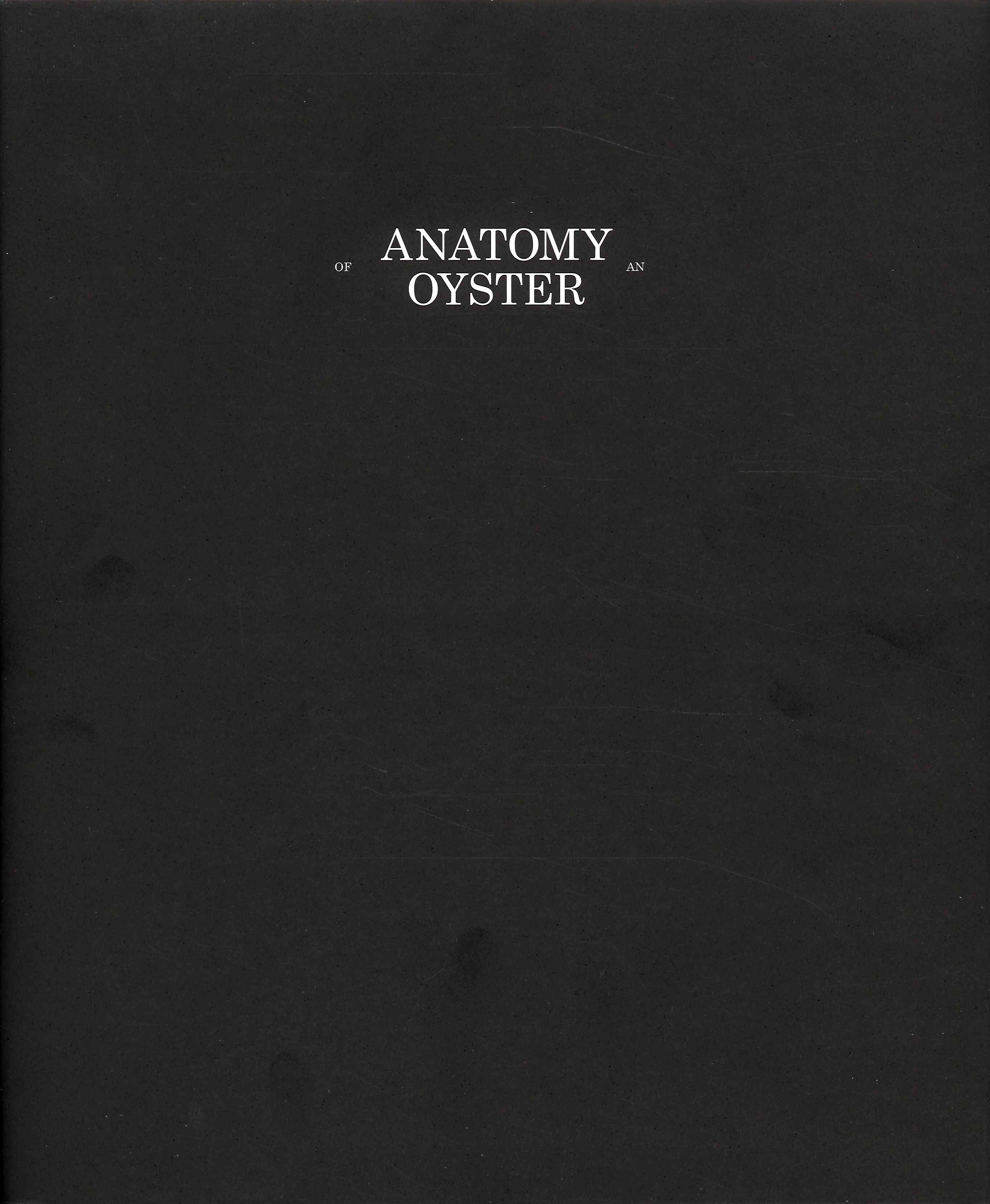 【现货】anatomy of an oyster 牡蛎解剖 原版进口原版