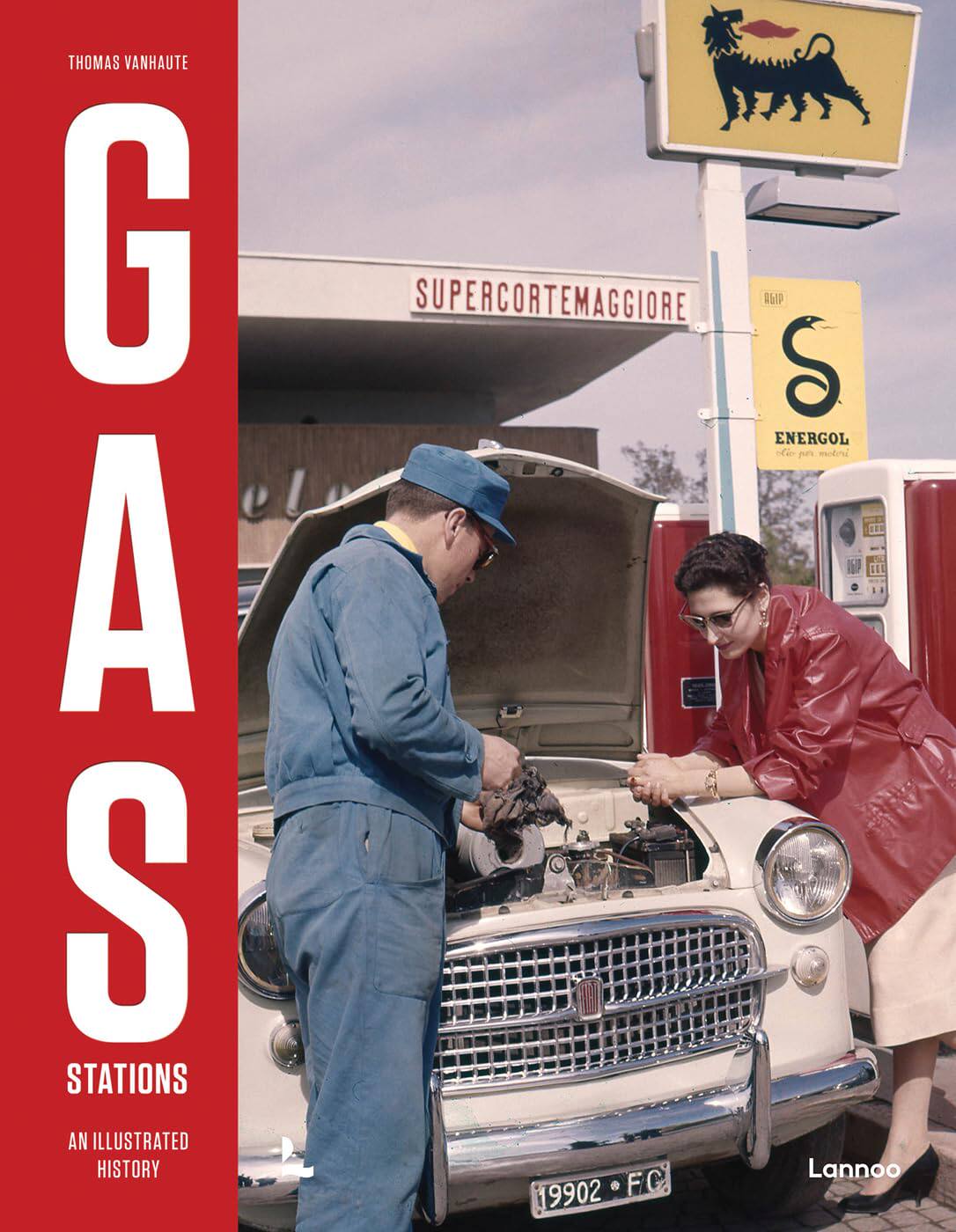 【预售】加油站:插图历史 Gas Stations 进口书籍 摄影书籍