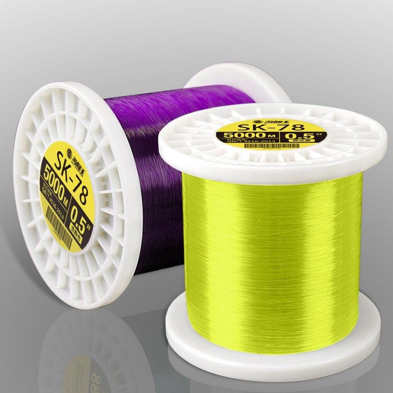 优选海龙王5000米钓渔线主线子线渔具用品耐磨强拉力尼龙鱼线厂家