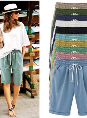 shorts for women ladies highwaist wideleg short pants summer