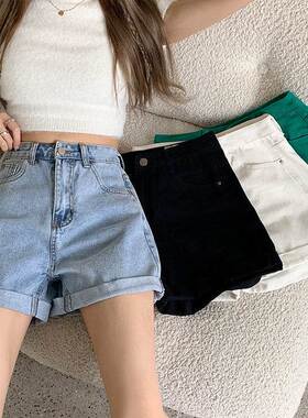 牛仔短裤女2023summer women hot denim shorts jeans denim pant
