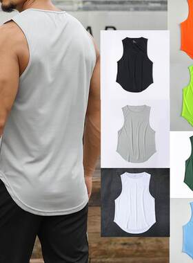gym clothes tank top sportswear vest men 速干运动背心 无袖