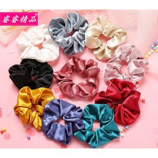 hair ring band accessories 发绳 Rubber floral rope Hair head