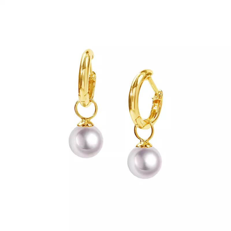 BEAUFINA极光天然海水akoya珍珠耳钉永恒系列18K金时尚耳饰送礼物,珠宝/钻石/翡翠,耳饰,淘宝优惠券,粉丝福利购,淘宝优惠卷