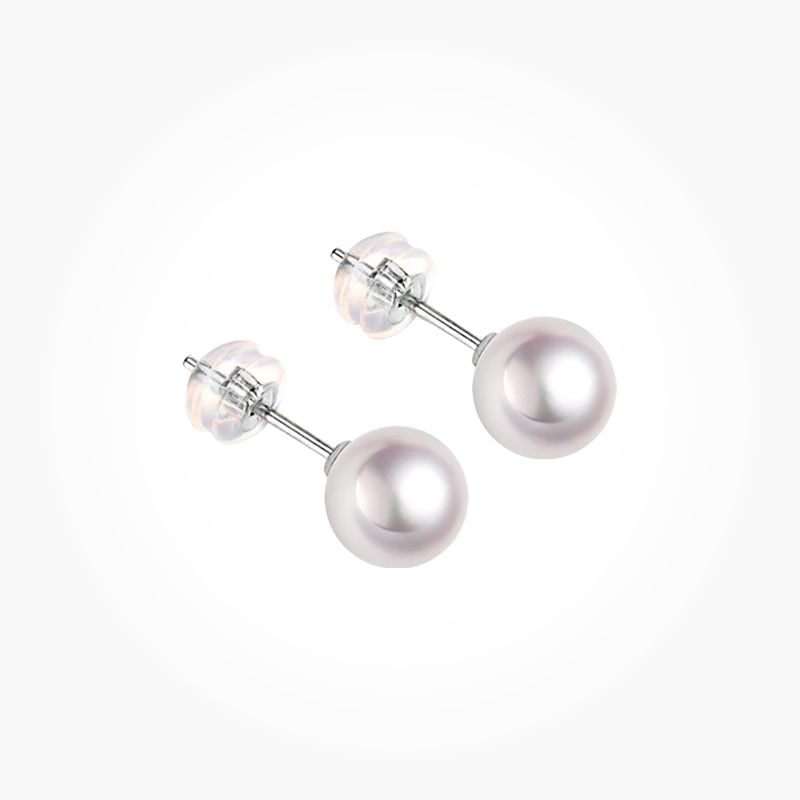 BEAUFINA18K金珍珠耳钉