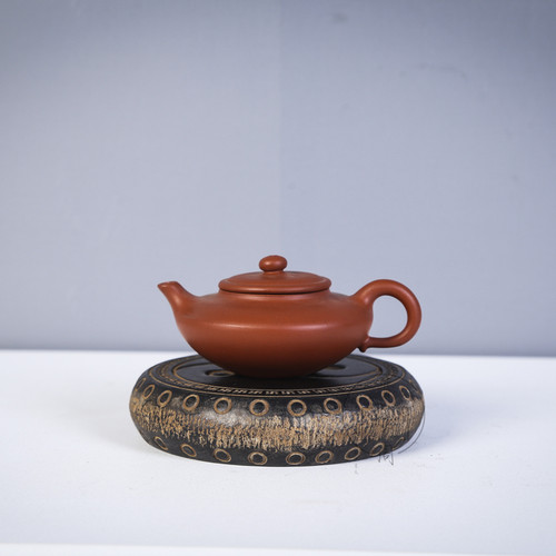 天然青石避免不了石线茶杯底座