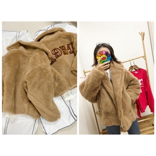 折扣 泰迪Teddy外套保暖皮草大衣原厂 断码 买手店m@x1951短款