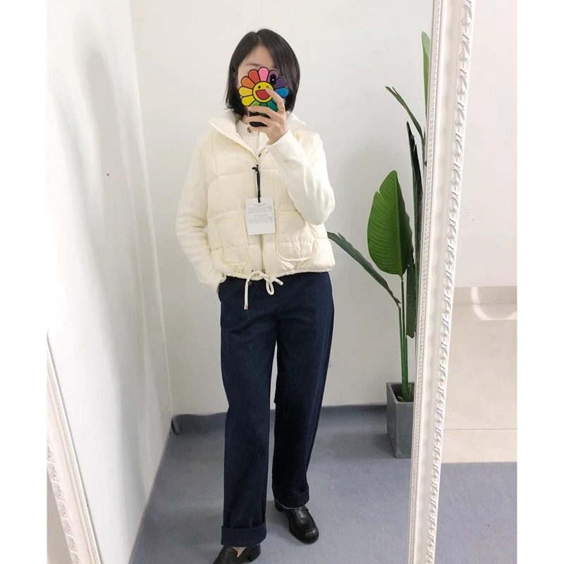 折仅买手店 羊毛针织立领方格羽绒服鹅绒短款外套 轻便保暖,女装/女士精品,羽绒服,淘宝优惠券,粉丝福利购,淘宝优惠卷