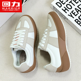 回力德训鞋女2026春季新款休闲运动鞋轻便休闲板鞋厚底耐磨小白鞋