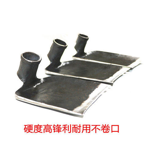 包邮阳江手工锻打锄头农用园林园艺工具挖土刨地锄头大锄头配木柄