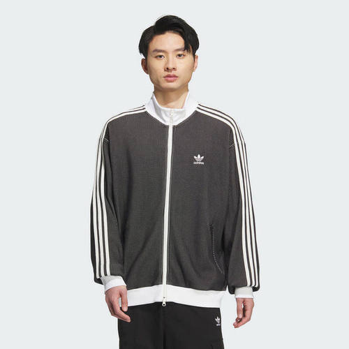 adidas阿迪达斯外套男25秋季新款运动休闲立领夹克KC2619/KC2620