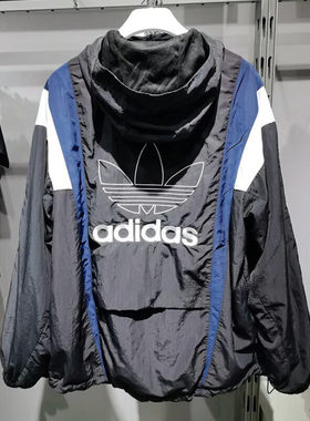 adidas阿迪达斯三叶草夹克男子25秋冬新款运动外套KS3552/KS3553
