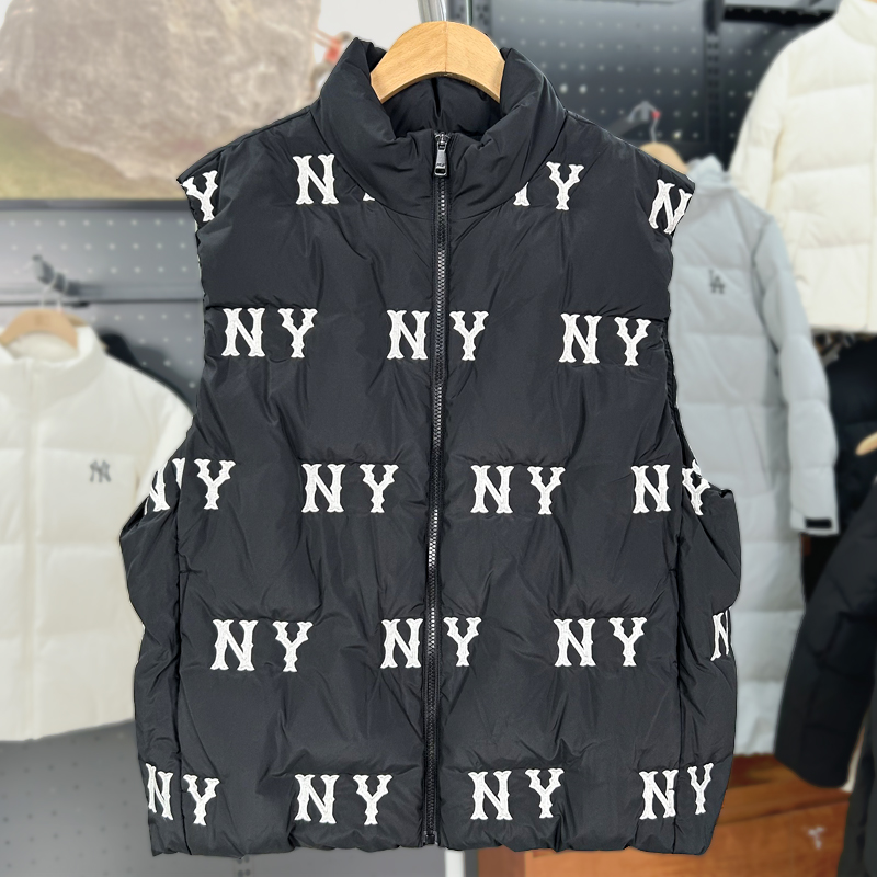 MLB运动羽绒马甲背心男女同款