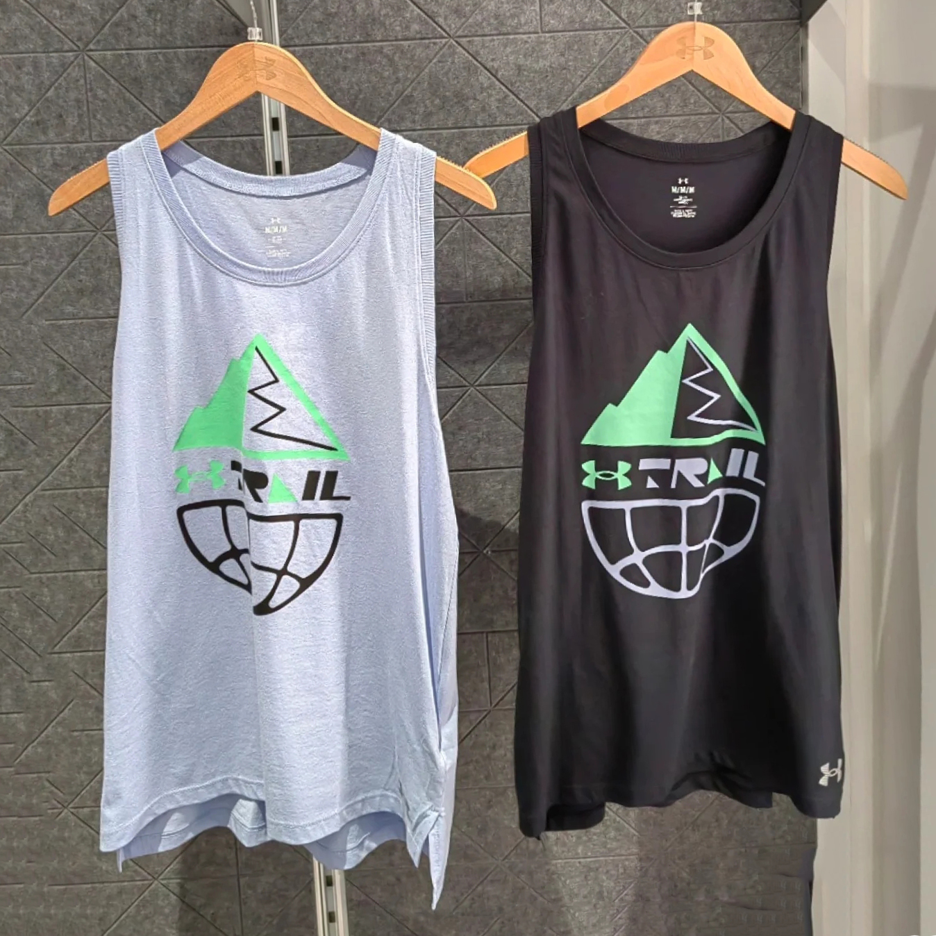 安德玛男子背心透气运动T恤