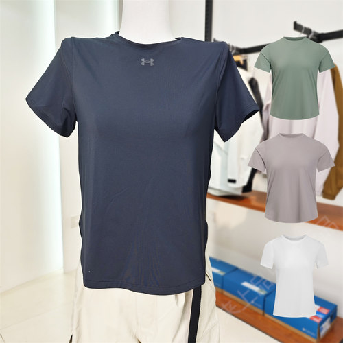 安德玛UA短袖女士运动T恤