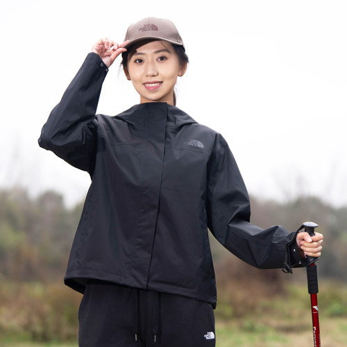 北面Voyage冲锋衣女防水硬壳外套