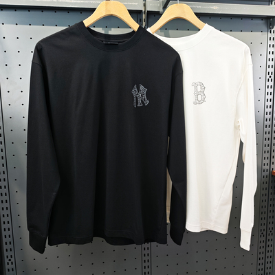 MLB男女长袖秋季新款圆领运动T恤
