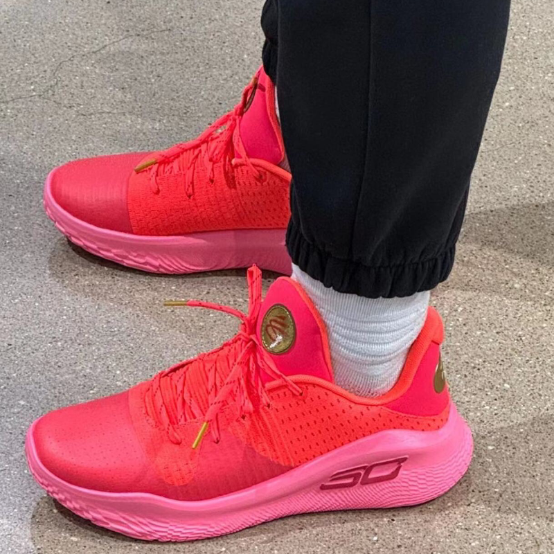 安德玛ua男女健身鞋库里cry 4 low flotro情侣运动篮球鞋3026620