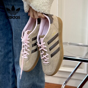 adidas阿迪三叶草板鞋男女款GAZELLE经典运动德训鞋JR8028