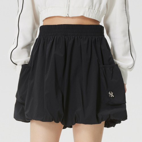 MLB短裙女花苞裙裤休闲半身裙