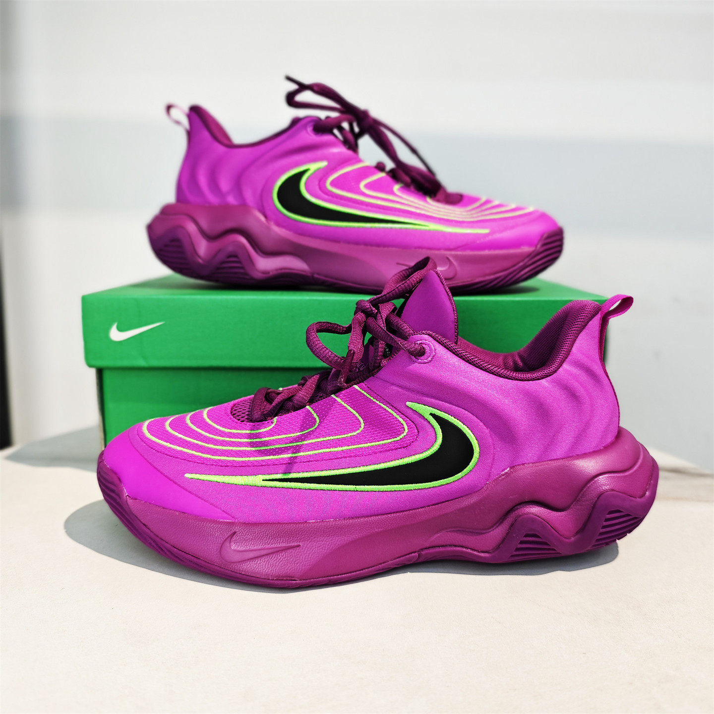 Nike耐克字母哥男女童鞋IMMORTALITY 4大童实战篮球运动鞋FZ6734