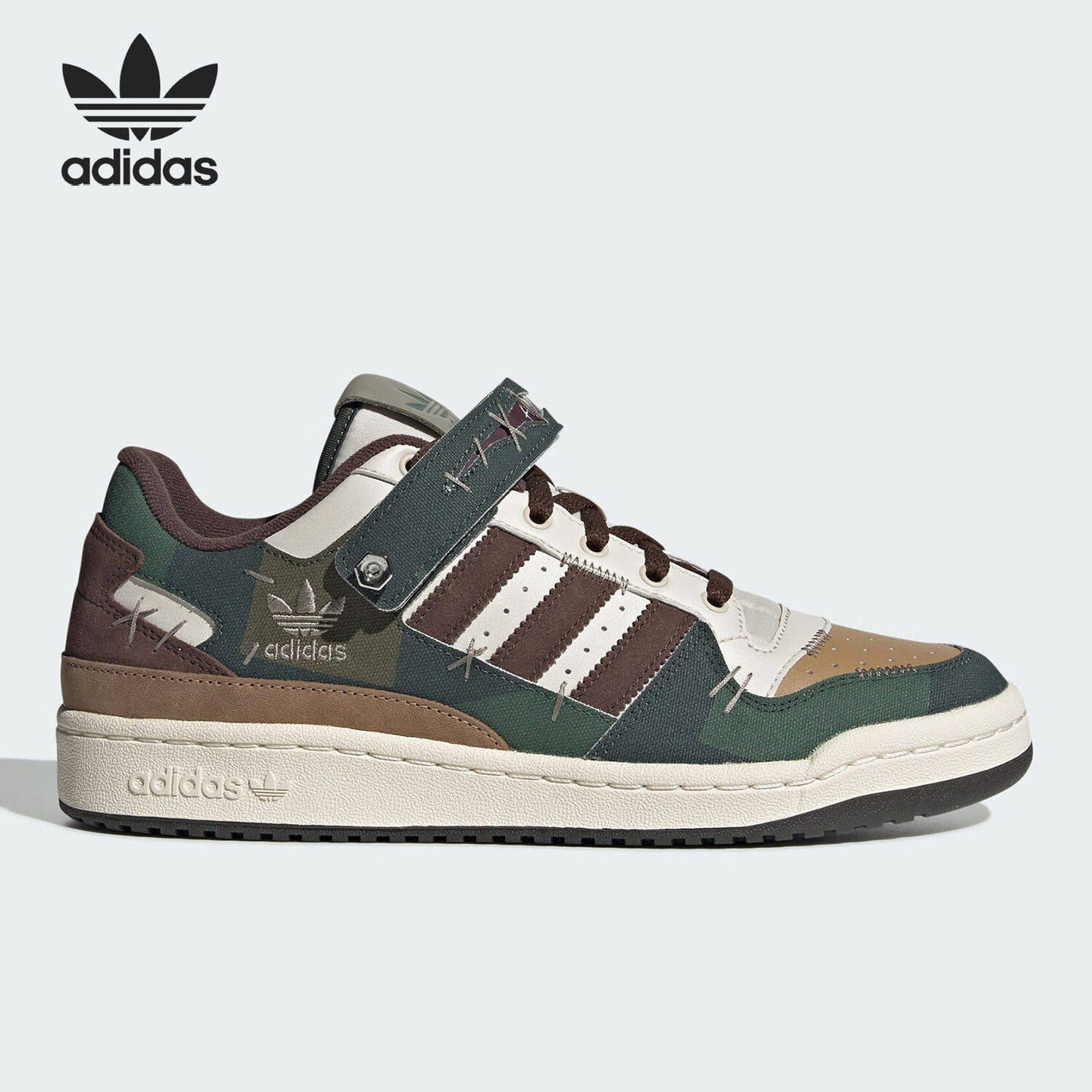ADIDAS/阿迪达斯三叶草秋冬款男女防滑缓震篮球鞋运动板鞋 IH3287