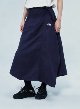 26新款TheNorthFace北面UE女士户外运动防泼水休闲工装半身裙8FCM