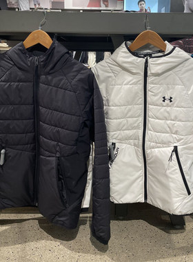 清仓安德玛UA秋冬Storm男子训练运动连帽夹克棉衣棉服外套1378494