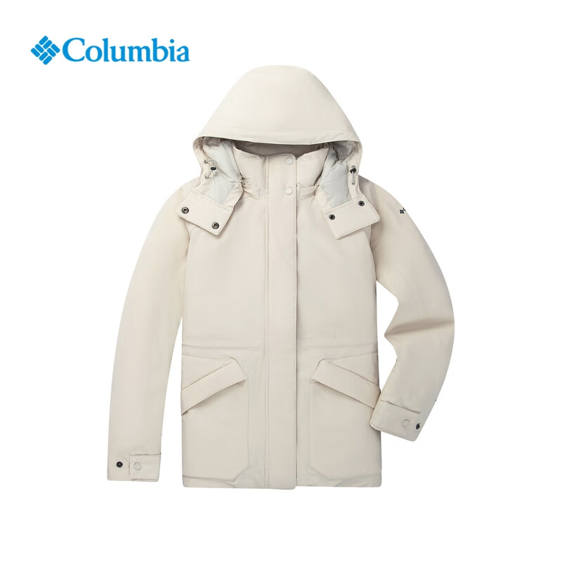 哥伦比亚羽绒服女户外羽绒外套