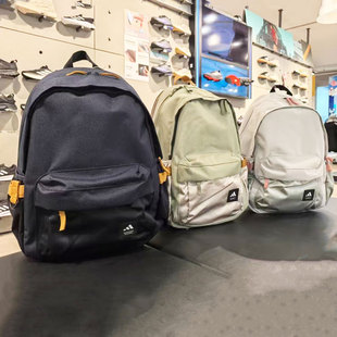 阿迪达斯双肩包男女25新款 大容量学生书包百搭旅行收纳背包JX5008