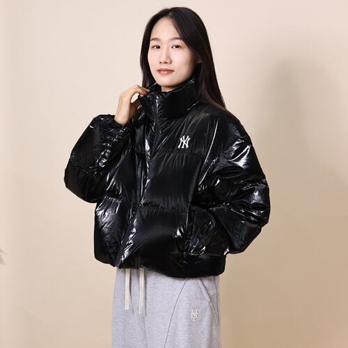 MLB女羽绒服面包服运动羽绒外套