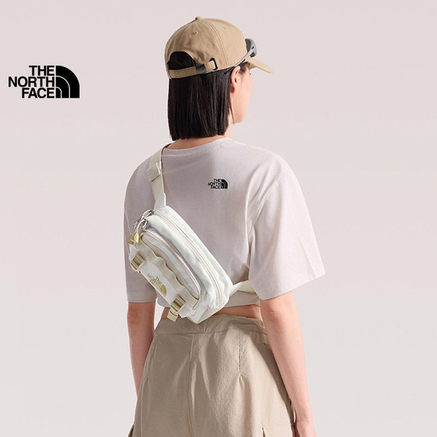 TheNorthFace北面男女户外轻便徒步休闲登山Base Camp 4L腰包8BK5