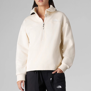 25秋冬新款 8E2D TheNorthFace北面UE系列女士户外半拉链纯棉卫衣