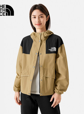 TheNorthFace北面冲锋衣女士户外防泼水透气复古夹克运动外套5JXO
