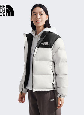 TheNorthFace北面女款羽绒服1996Nuptse经典鹅绒保暖运动外套3XEO
