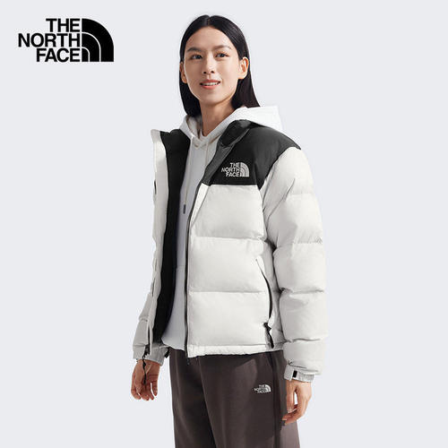 北面女款羽绒服女款鹅绒保暖外套