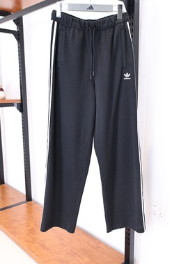 adidas阿迪达斯三叶草25秋季新款女子运动阔腿长裤KS5961/KS5960