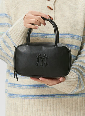 MLB斜挎包26新款情侣NY手提包拎包运动休闲男女包单肩包3ACRV016N